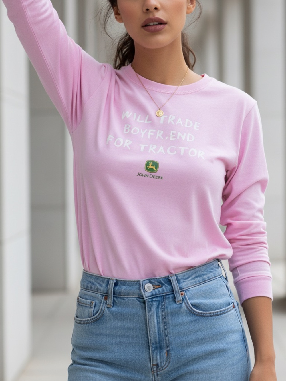 Will Trade Boyfriend for tractor Tee(85)